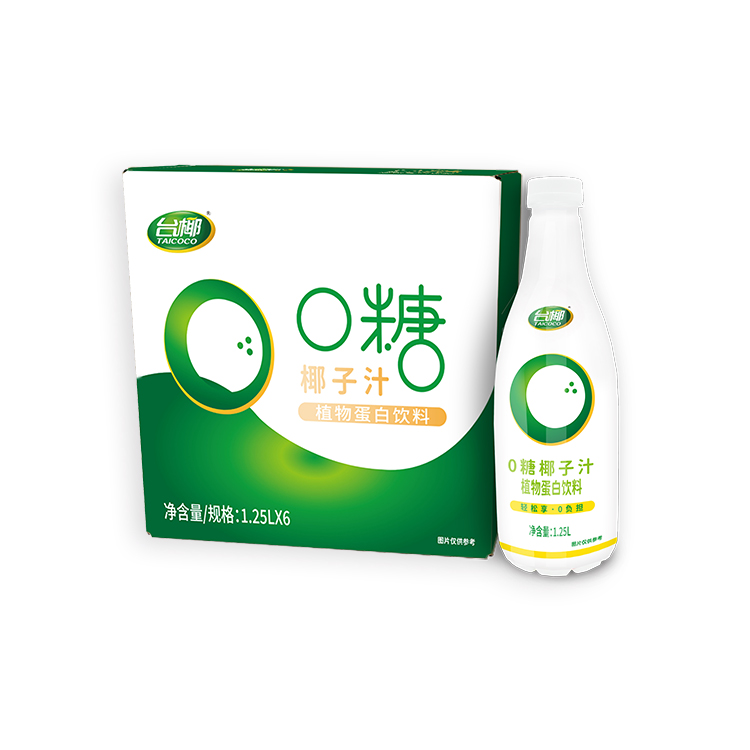 0糖椰汁1.25L*6