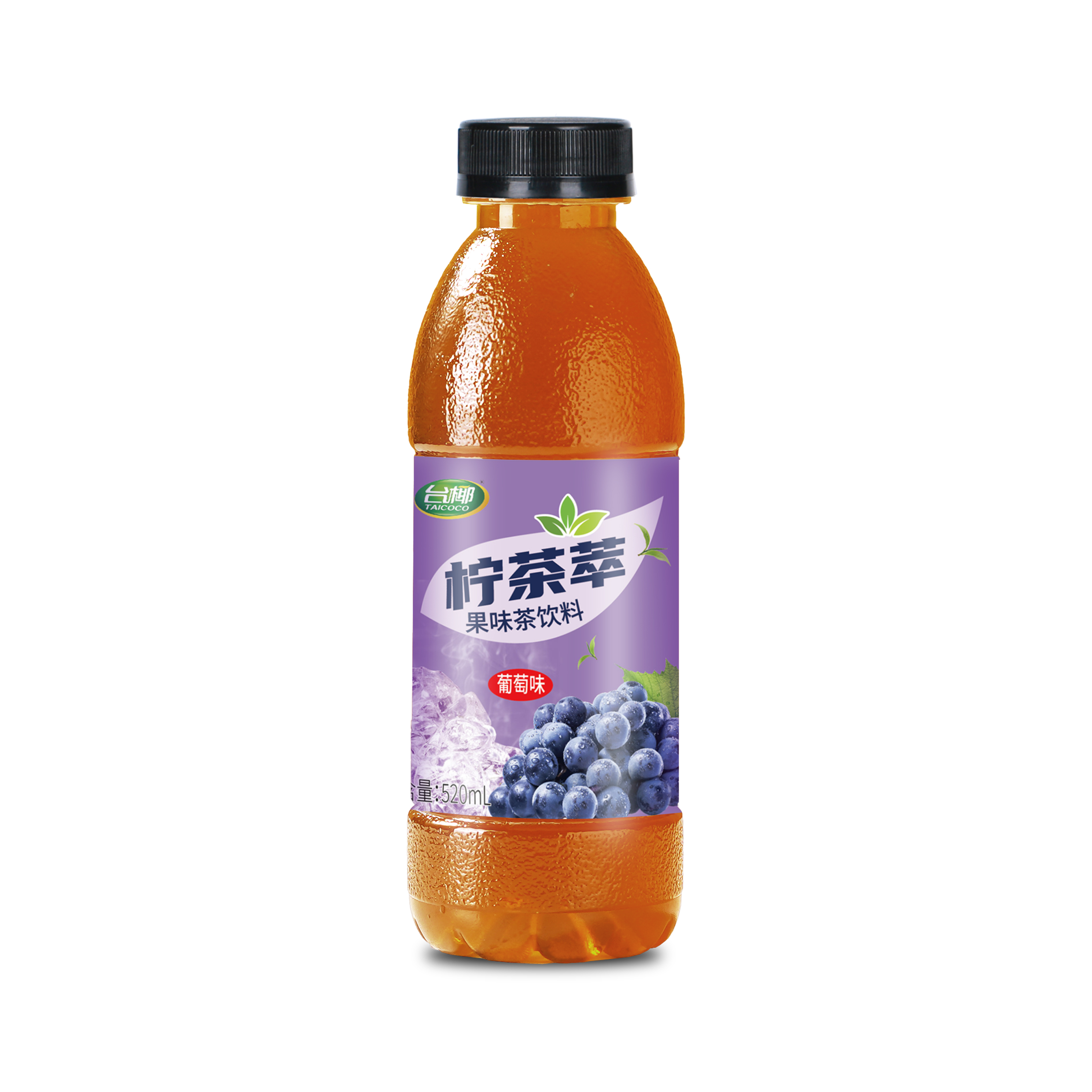 臺椰葡萄味檸檬茶飲料520ml