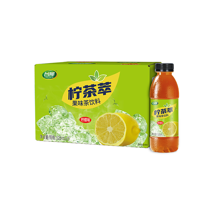 臺椰檸檬味檸檬茶飲料520ml*15