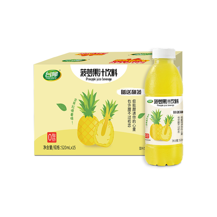 菠蘿味果汁520ml*15