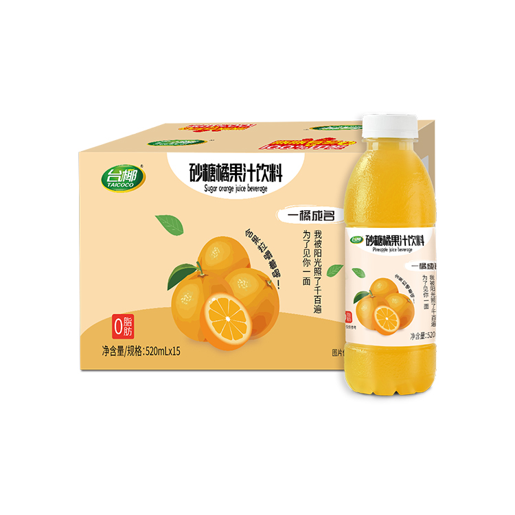 砂糖橘味果汁520ml*15