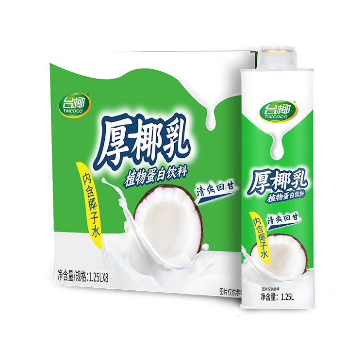 臺椰厚椰乳1.25L*8
