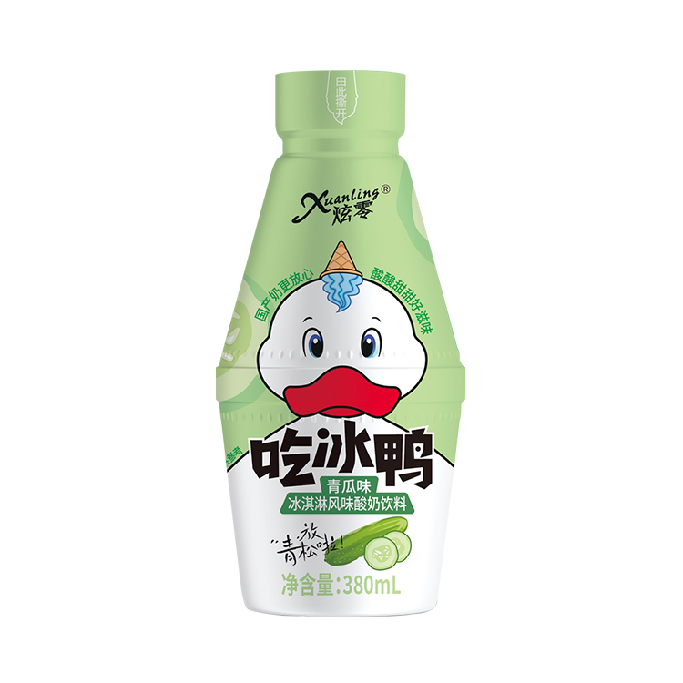 青瓜味冰淇淋酸奶380ml