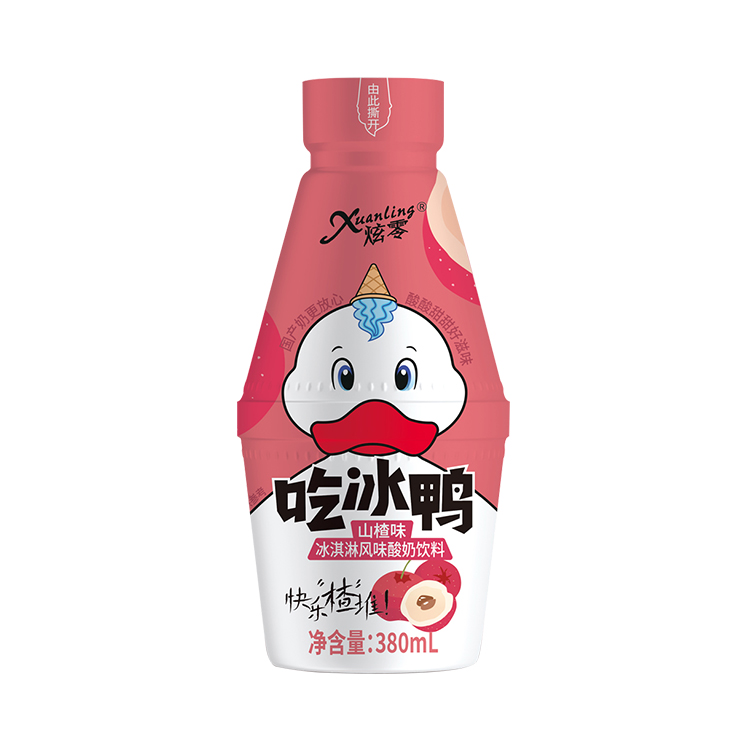 山楂味冰淇淋酸奶380ml