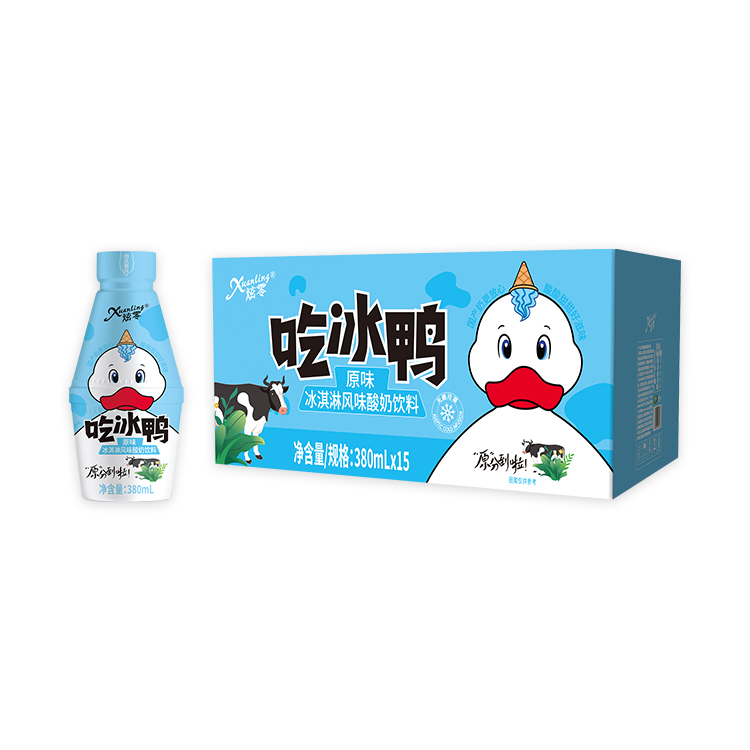 原味冰淇淋酸奶380ml*15