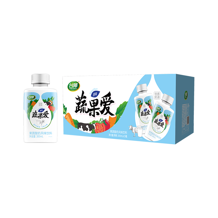 原味果蔬酸奶300ml*15