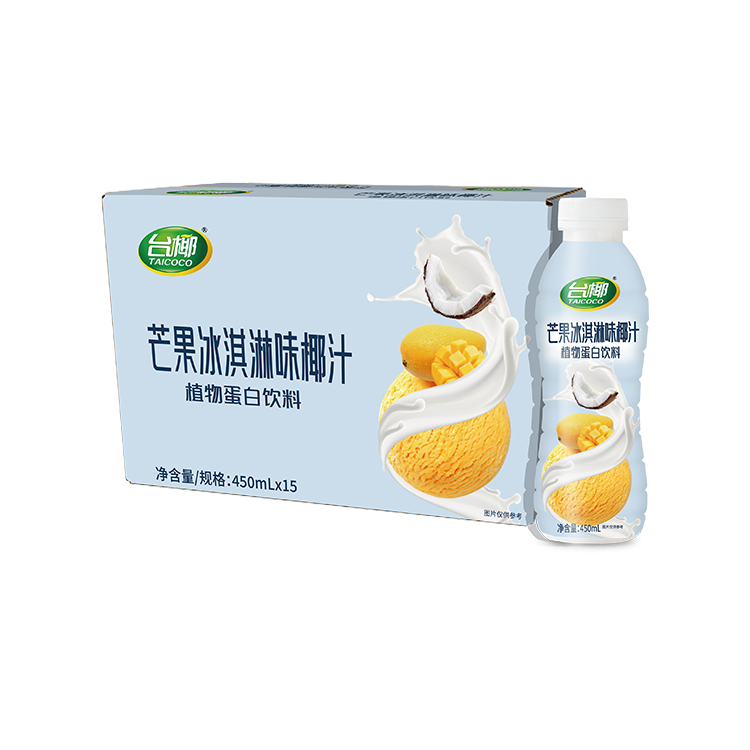 芒果味冰淇淋椰汁450ml*15